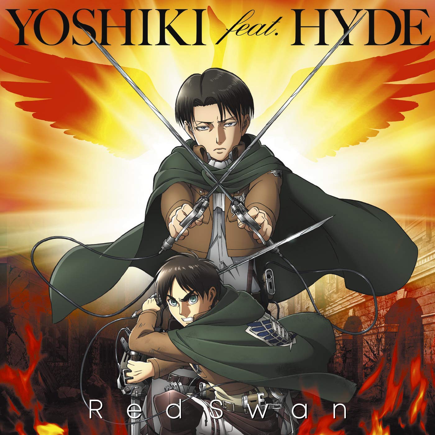 Cover album Opening Shingeki no Kyojin 3rd Season dari YOSHIKI Feat. HYDE di Matikiri
