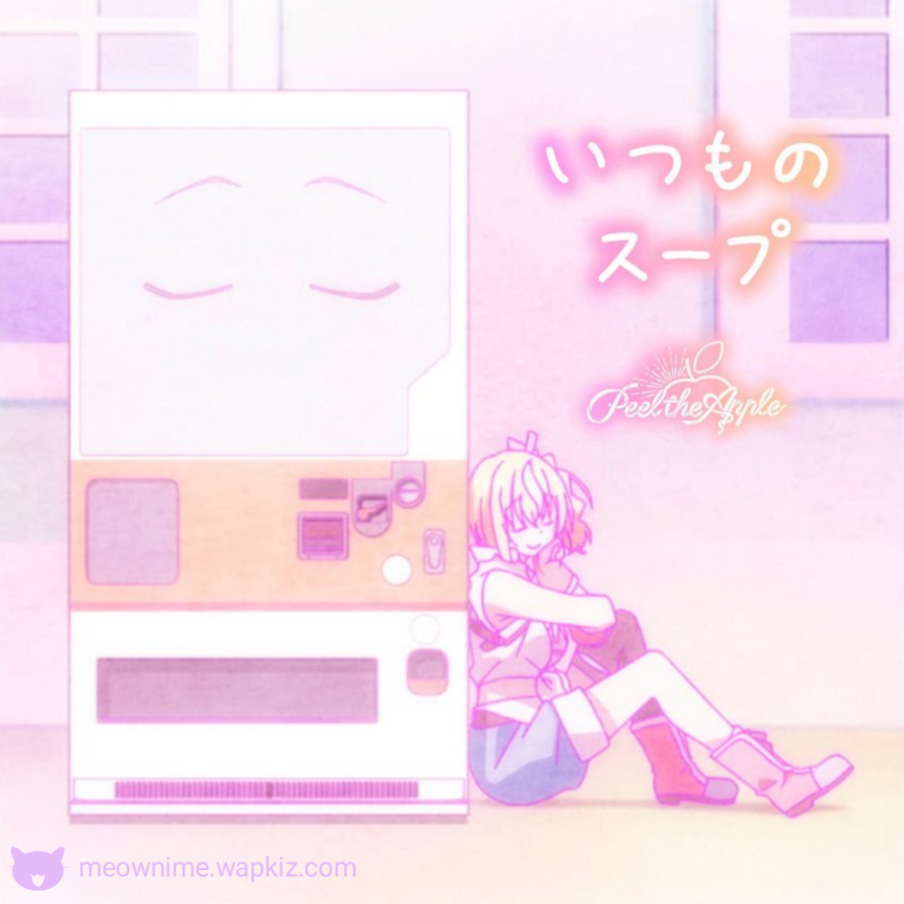 Cover album Ending Jidou Hanbaiki ni Umarekawatta Ore wa Meikyuu wo Samayou dari Peel The Apple di Matikiri