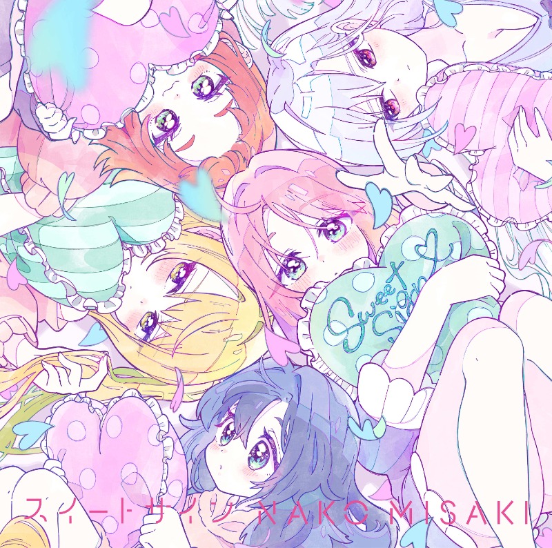 Cover Nako Misaki - Sweet Sign Cover album Ending Kimi no Koto ga Daidaidaidaidaisuki na 100-nin no Kanojo dari Nako Misaki di Matikiri