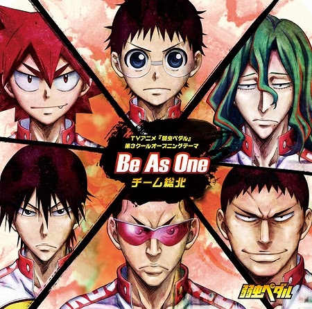 Cover album Opening 3 Yowamushi Pedal dari Team Souhoku di Matikiri