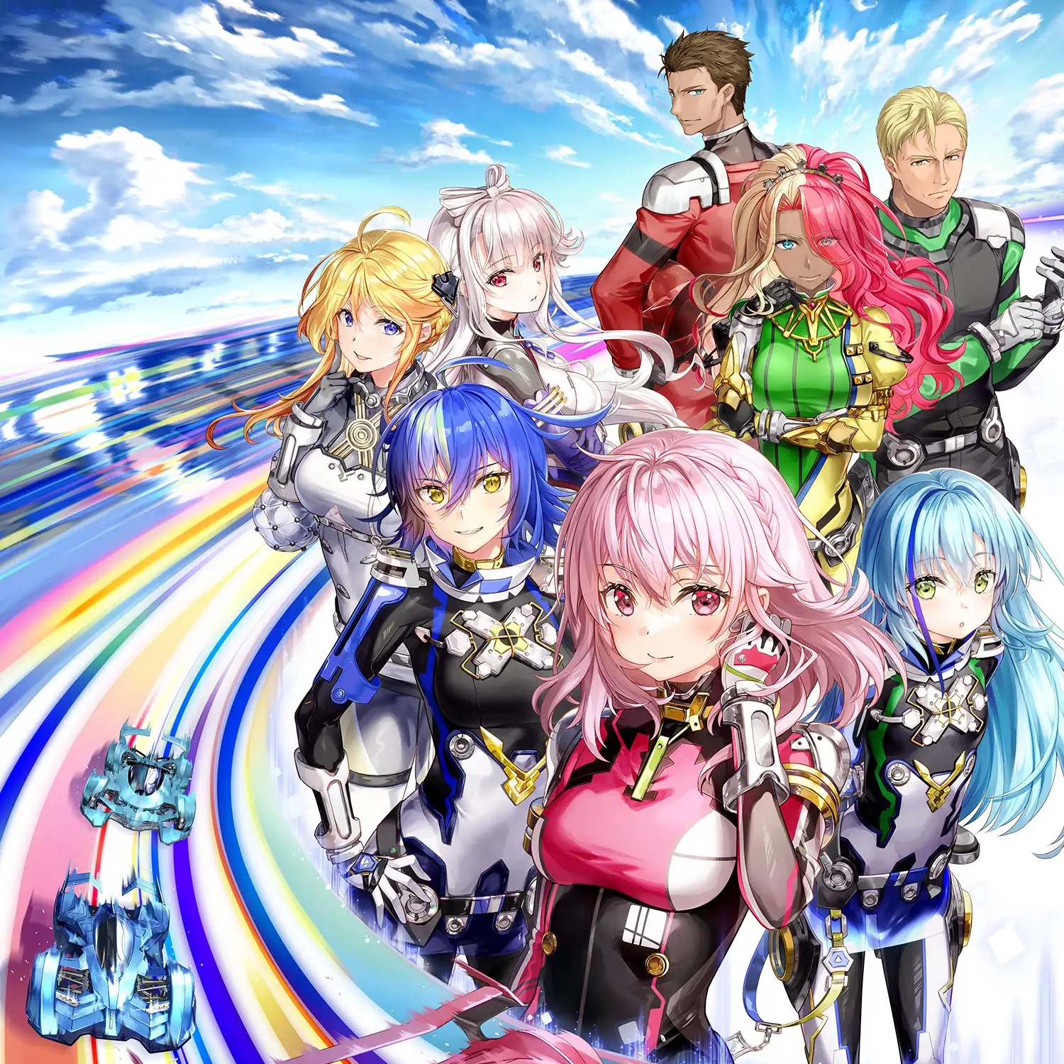 Cover album Opening Highspeed Etoile dari Nana Mizuki di Matikiri
