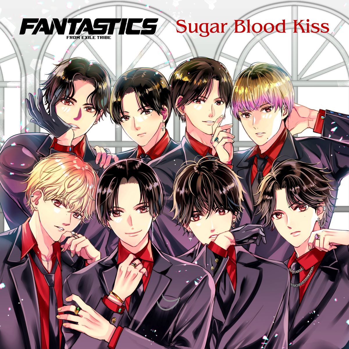 Cover FANTASTICS from EXILE TRIBE - Sugar Blood Kiss Cover album Opening Vampire Dormitory dari FANTASTICS from EXILE TRIBE di Matikiri