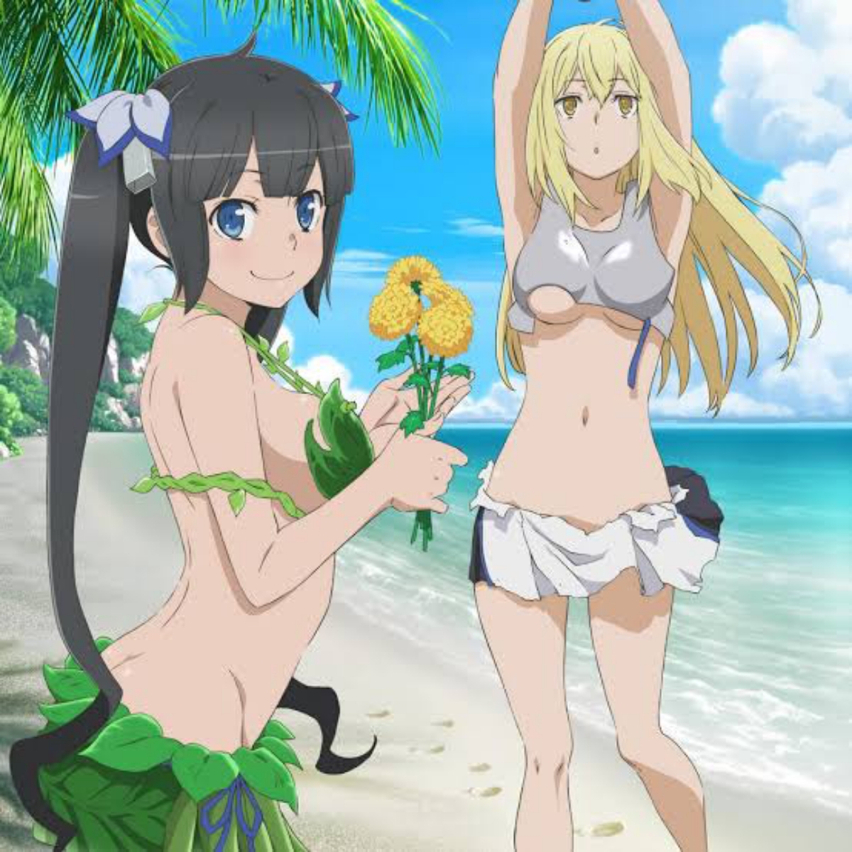 Cover album Theme Song Dungeon ni Deai wo Motomeru no wa Machigatteiru Darou ka II OVA dari Aiz Wallenstein (CV: Saori Oonishi) di Matikiri