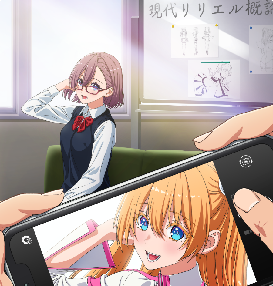 Cover album Opening 2.5-jigen no Ririsa dari Meychan di Matikiri
