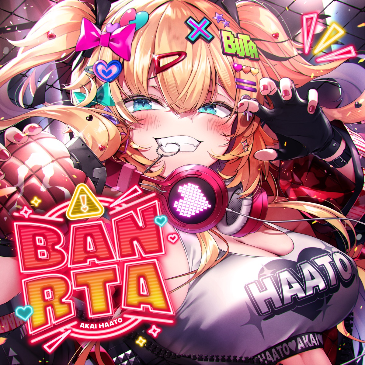 Cover album Theme Song hololive IDOL PROJECT dari Akai Haato di Matikiri