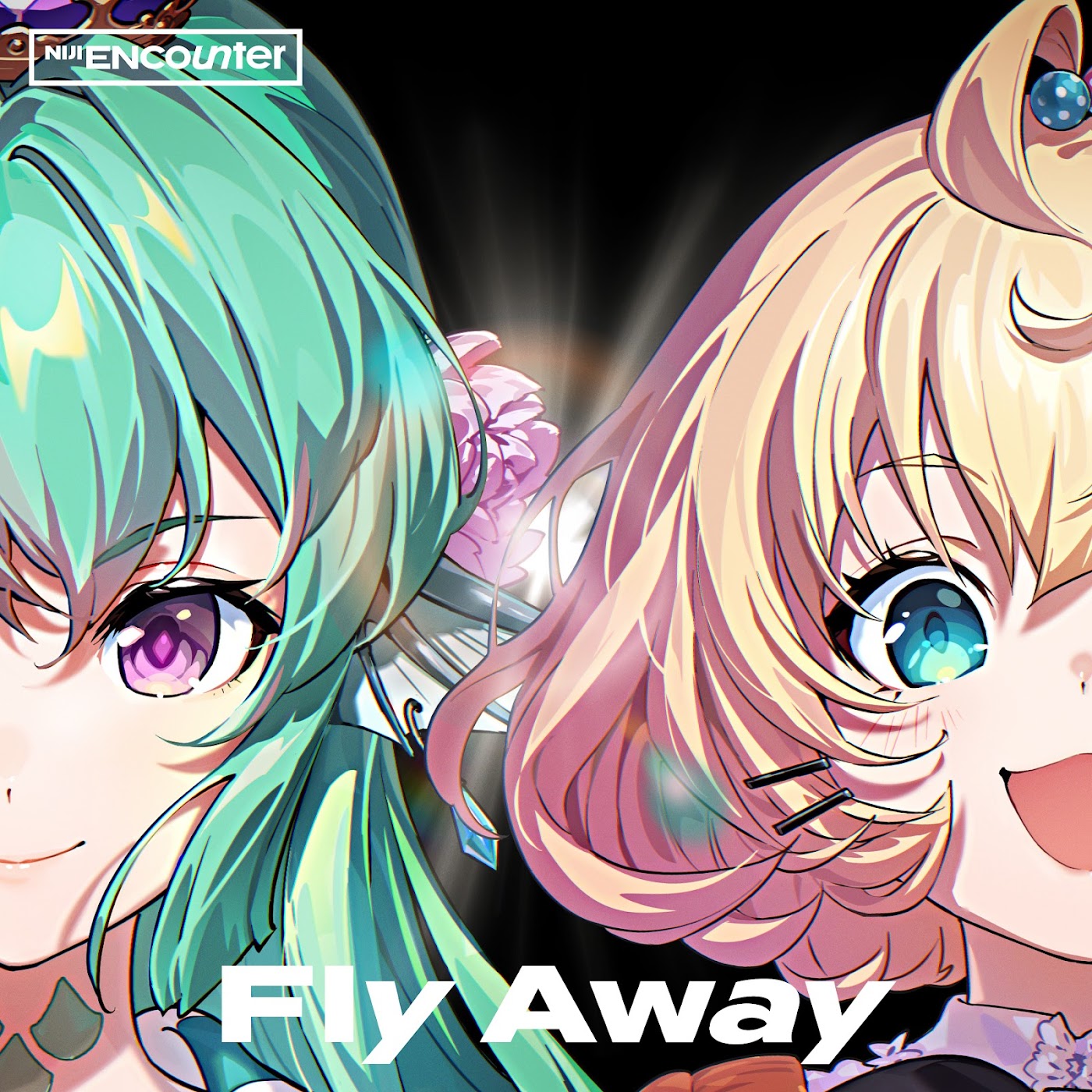 Cover album Theme Song NIJISANJI EN dari Finana Ryugu × Millie Parfait di Matikiri