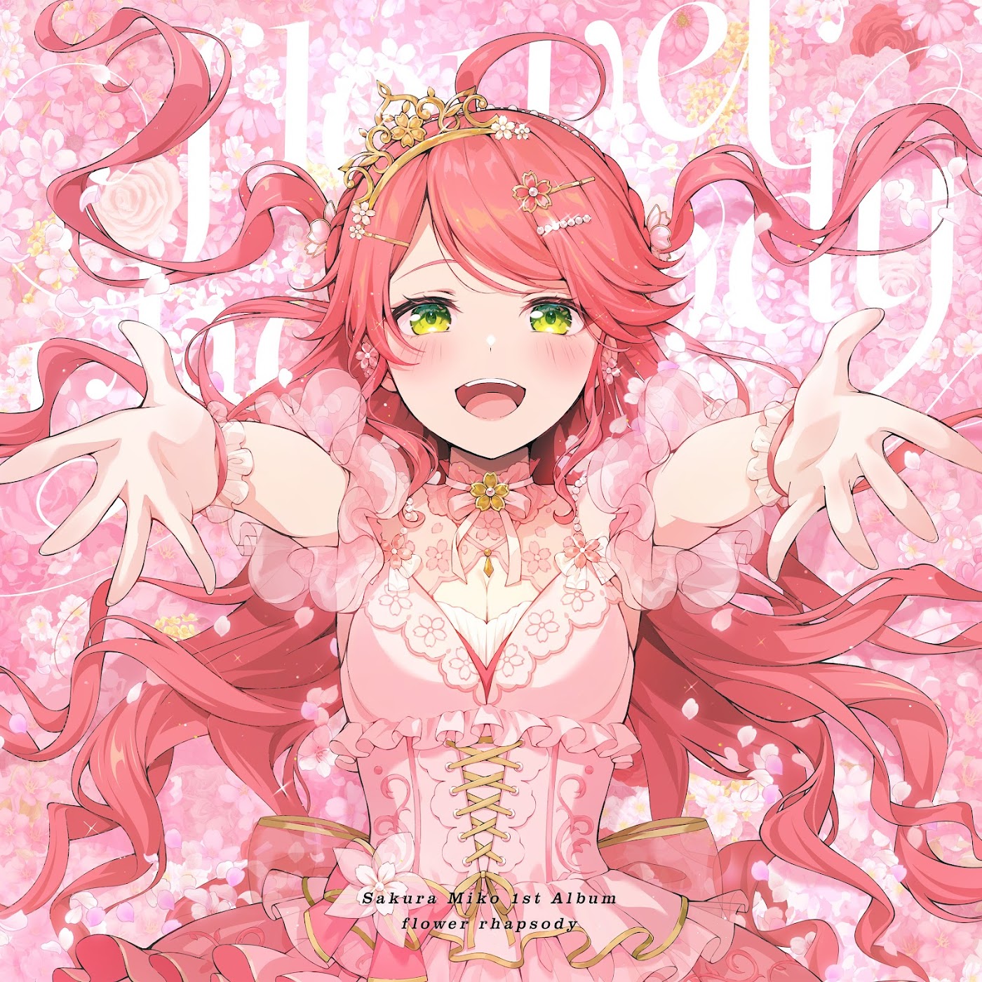 Cover album Theme Song hololive IDOL PROJECT dari Sakura Miko di Matikiri