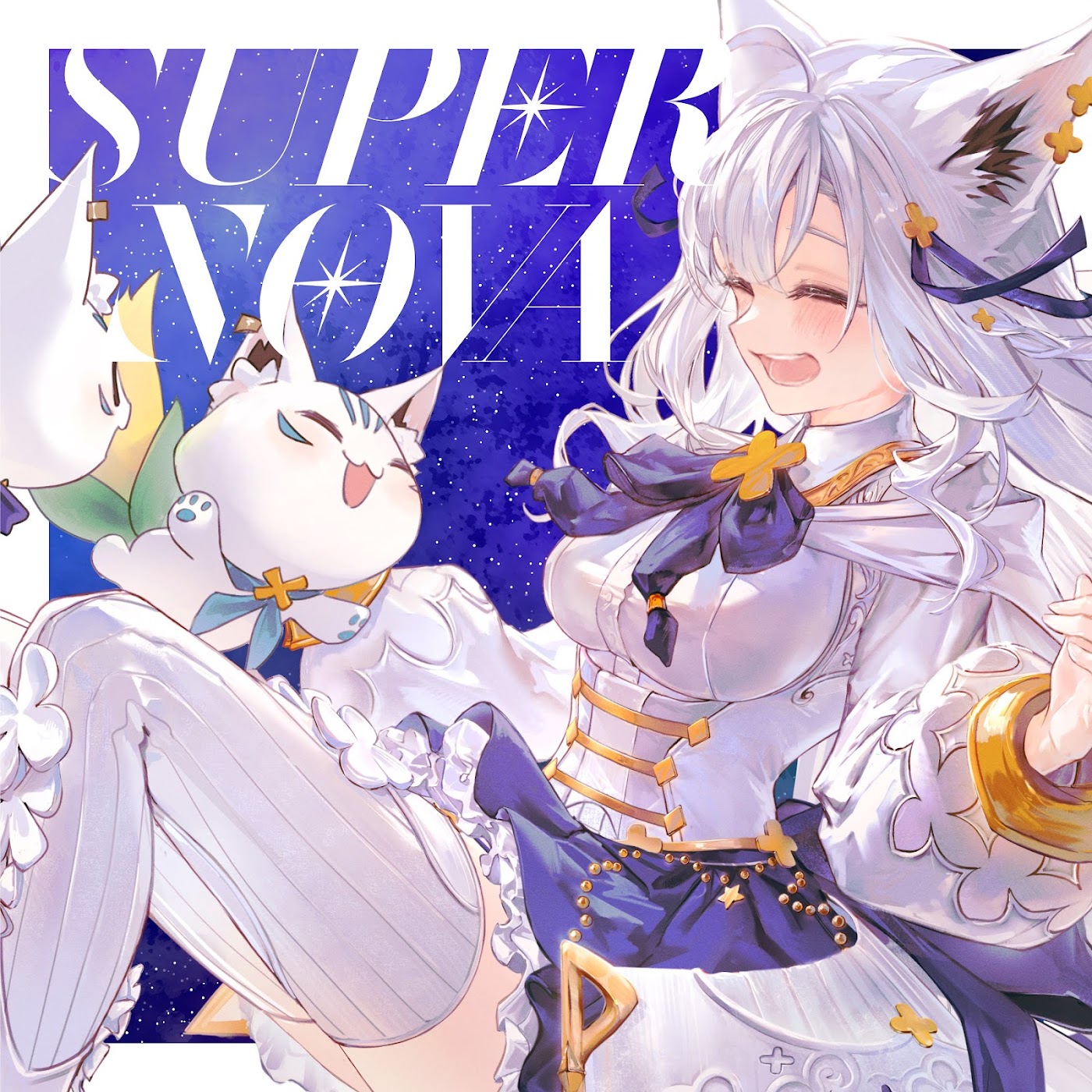 Cover album Theme Song hololive IDOL PROJECT dari Shirakami Fubuki di Matikiri