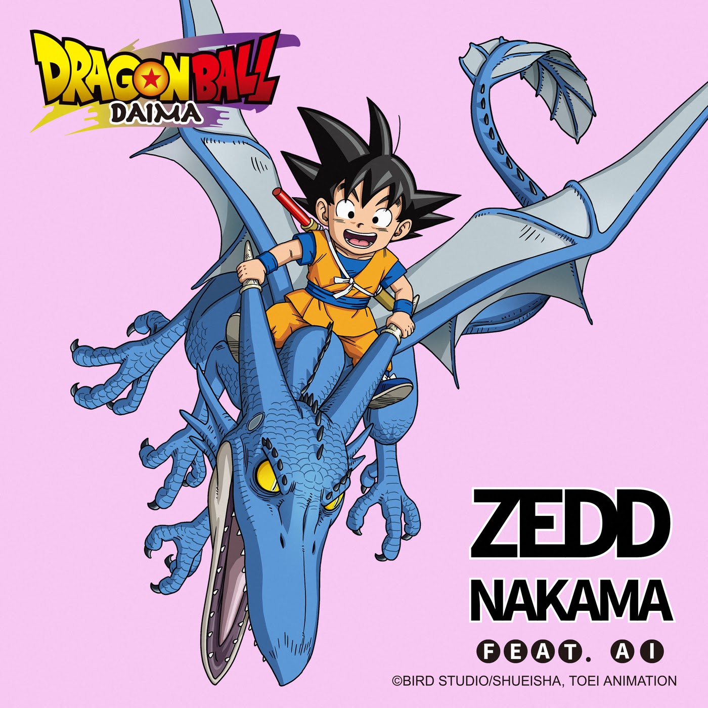 Cover album Ending Dragon Ball Daima dari Zedd feat. AI di Matikiri