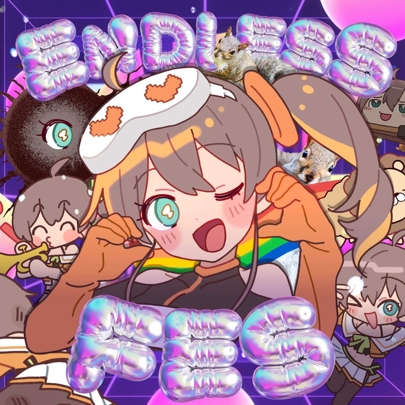 Cover album Theme Song hololive IDOL PROJECT dari Natsuiro Matsuri di Matikiri