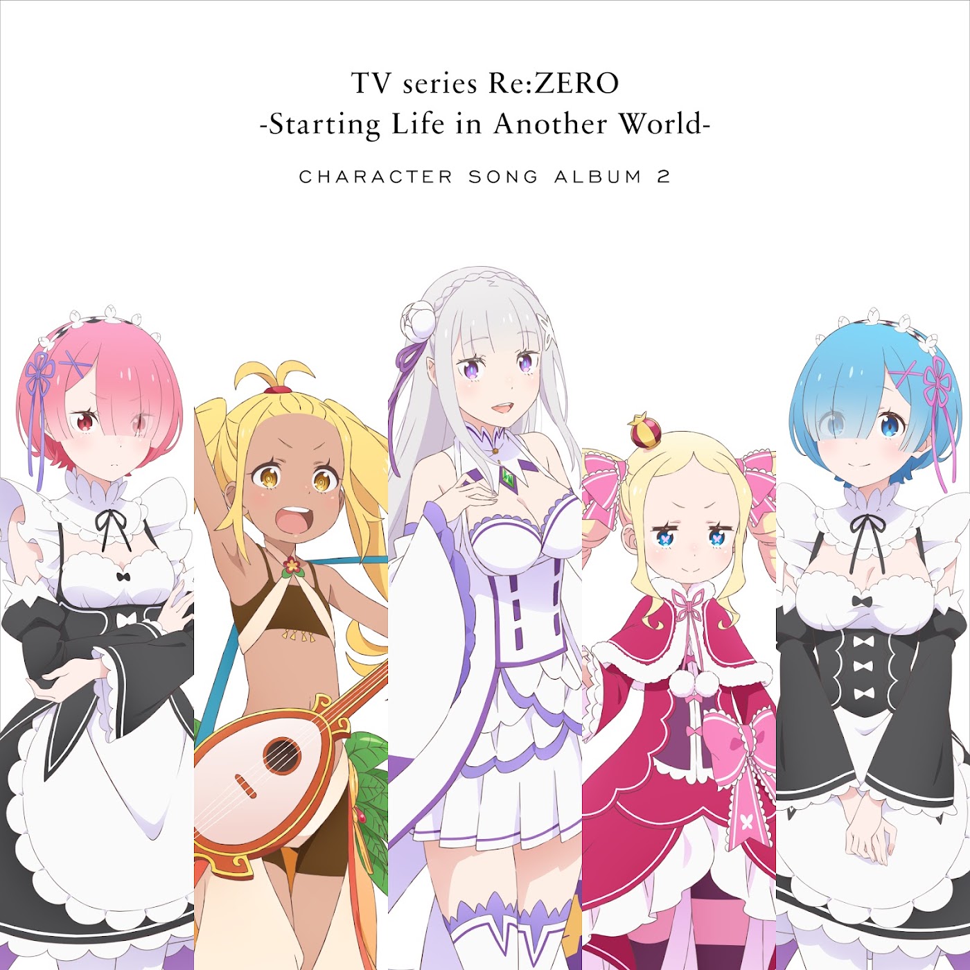 Cover album Ending 2 Re∶Zero kara Hajimeru Isekai Seikatsu 3rd Season dari Emilia (CV∶ Rie Takahashi) di Matikiri
