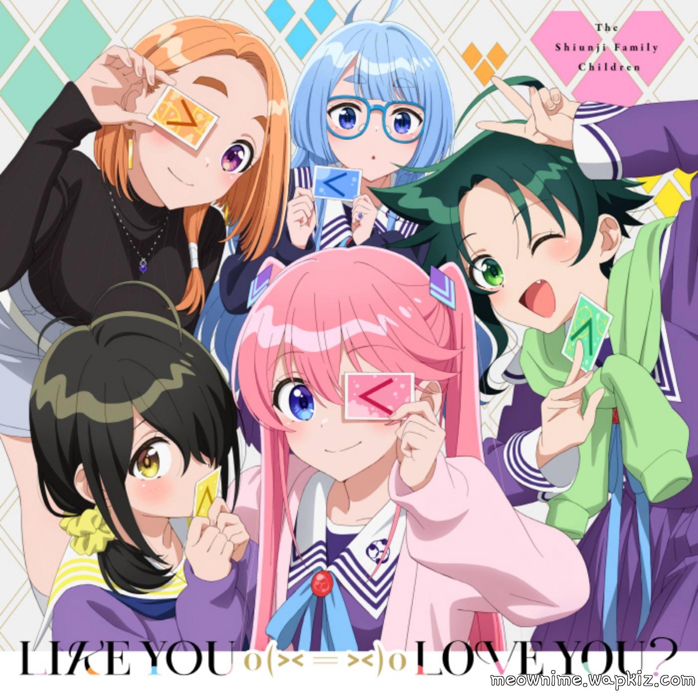 Cover lagu Banri Shiunji (CV: Chika Anzai), Seiha Shiunji (CV: Marika Kouno), Ouka Shiunji (CV: Rie Takahashi), Minami Shiunji (CV: Hana Hishikawa), Kotono Shiunji (CV: Kana Ichinose) - LIKE YOU , LOVE YOU? di Matikiri
