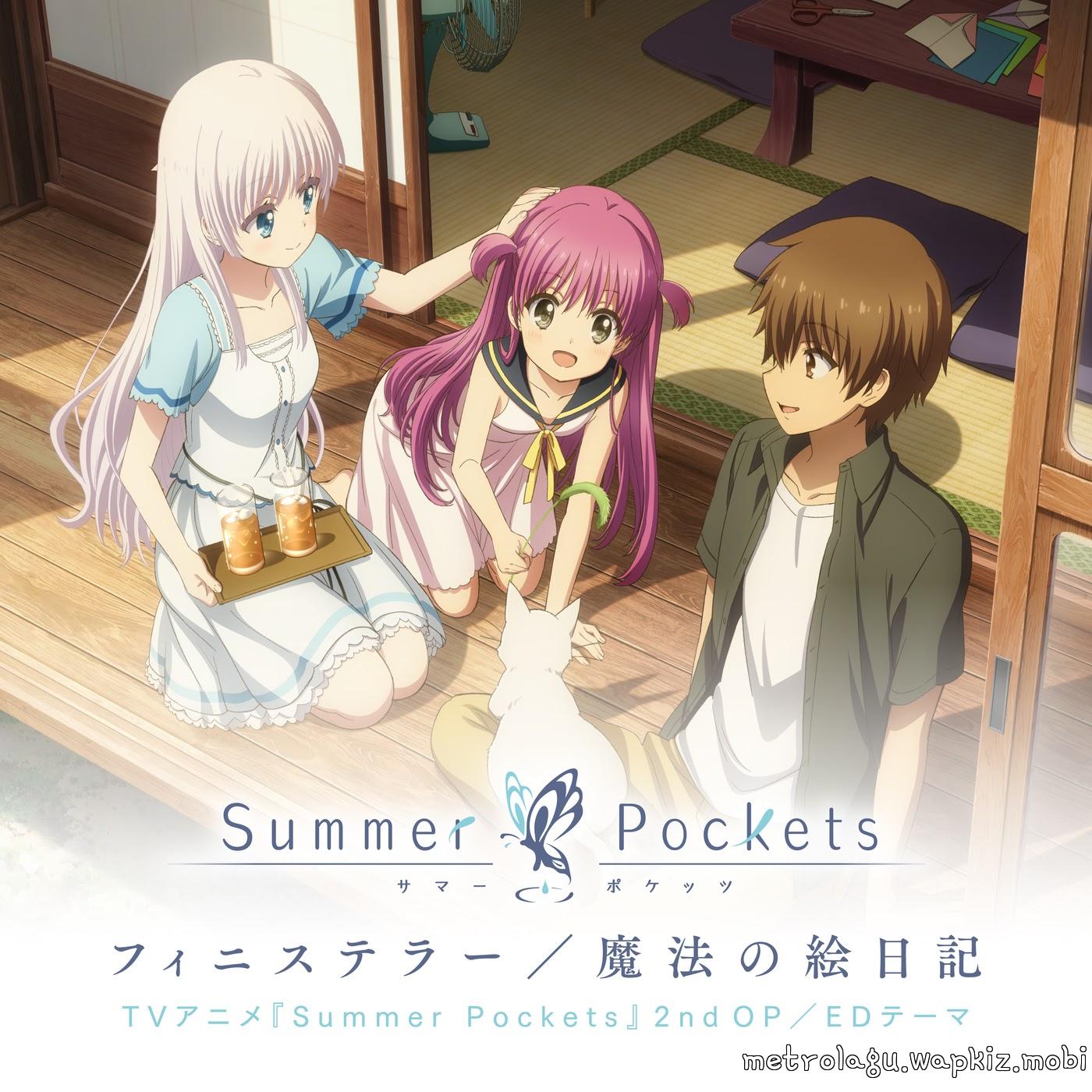 Cover album Ending 2 Summer Pockets dari Shiroha Naruse (CV: Konomi Kohara), Umi Katou (CV: Aimi Tanaka) di Matikiri