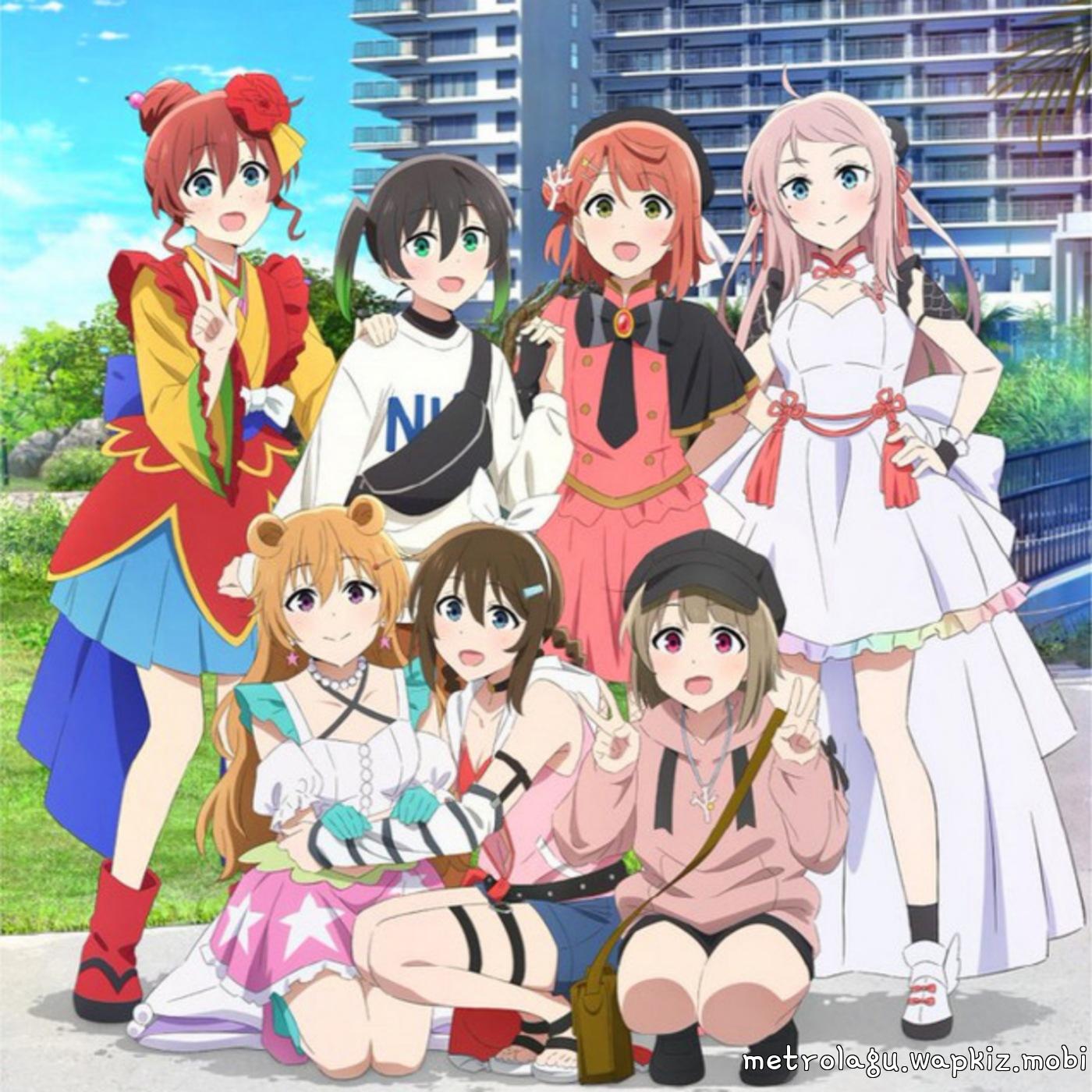 Cover album Theme Song Love Live! Nijigasaki Gakuen School Idol Doukoukai the Movie dari Ayumu Uehara (CV: Aguri Onishi), Ai Miyashita (CV: Natsumi Murakami), Setsuna Yuuki (CV: Coco Hayashi), Lanzhu Zhong (CV: Akina Houmoto) di Matikiri