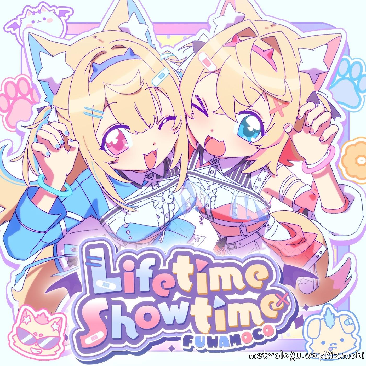 Cover FUWAMOCO - Lifetime Showtime Cover album hololive IDOL PROJECT Theme Song dari FUWAMOCO di Matikiri