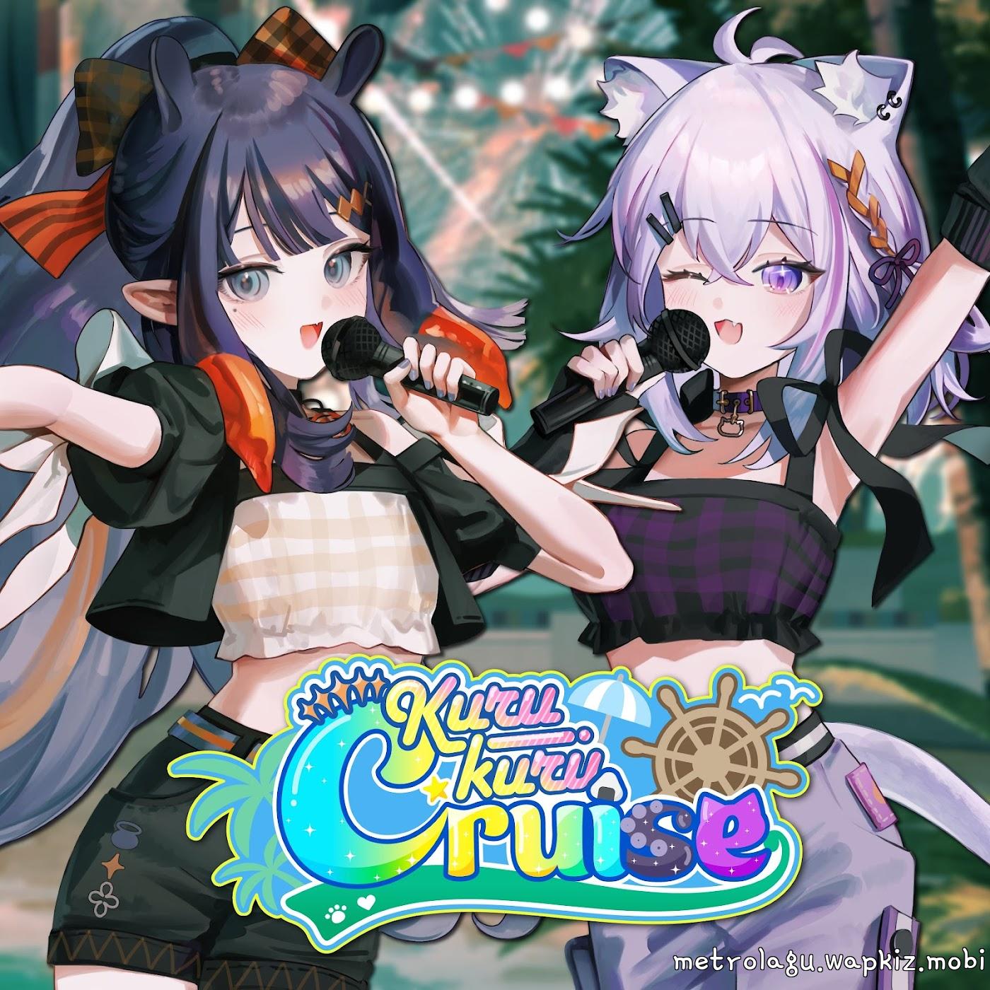 Cover Ninomae Ina’nis & Nekomata Okayu - Kurukuru Cruise Cover album hololive IDOL PROJECT Theme Song dari Ninomae Ina’nis & Nekomata Okayu di Matikiri