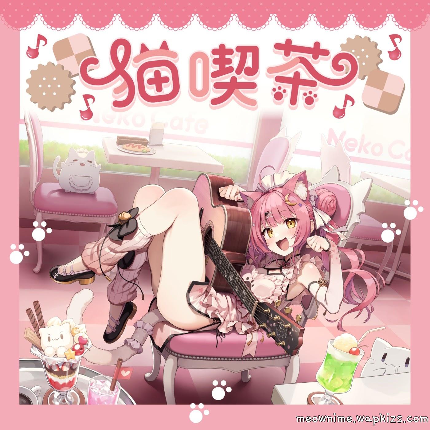 Cover album Neko Cafe dari Mun Mosh di Matikiri