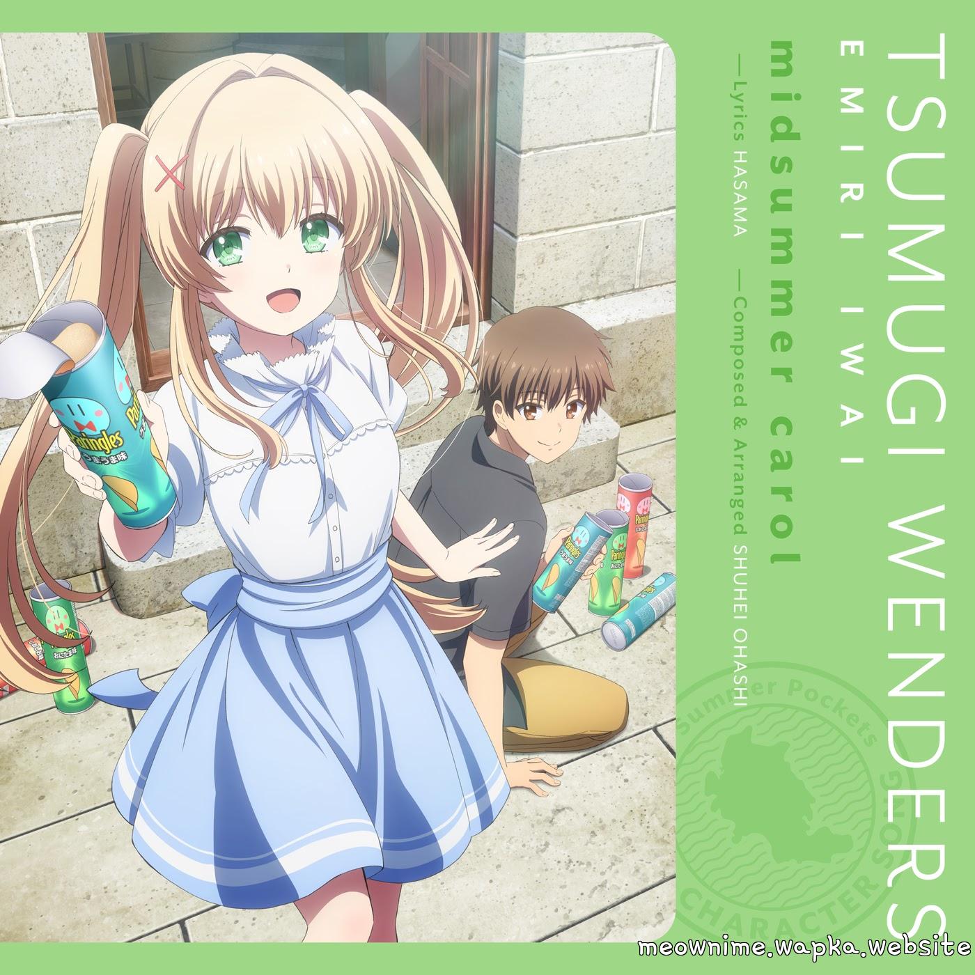 Cover album Summer Pockets Theme Song dari Tsumugi Wenders (CV: Emiri Iwai) di Matikiri