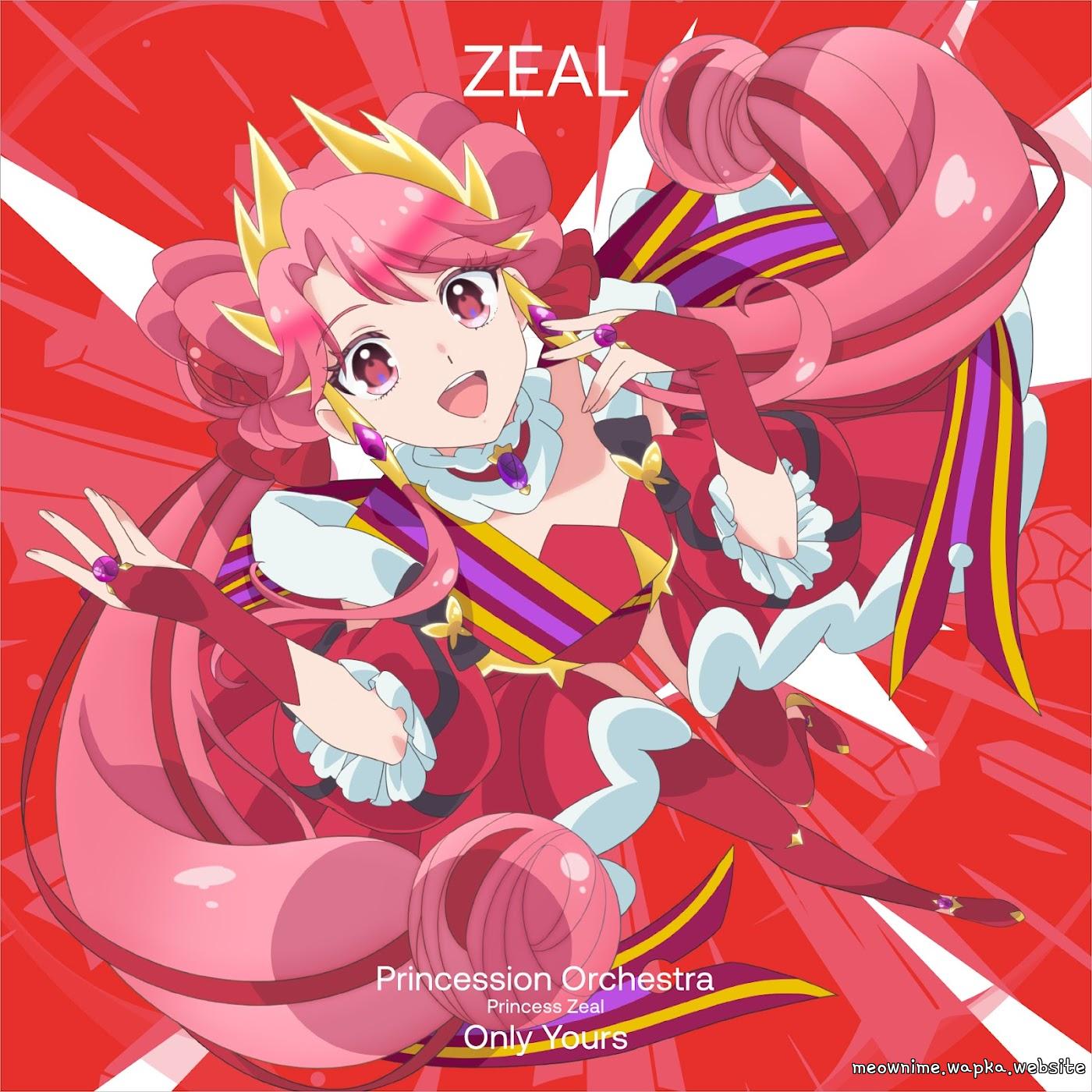 Cover album Princession Orchestra Character Song dari Kagari Shirube (CV: Yuri Fujimoto) di Matikiri