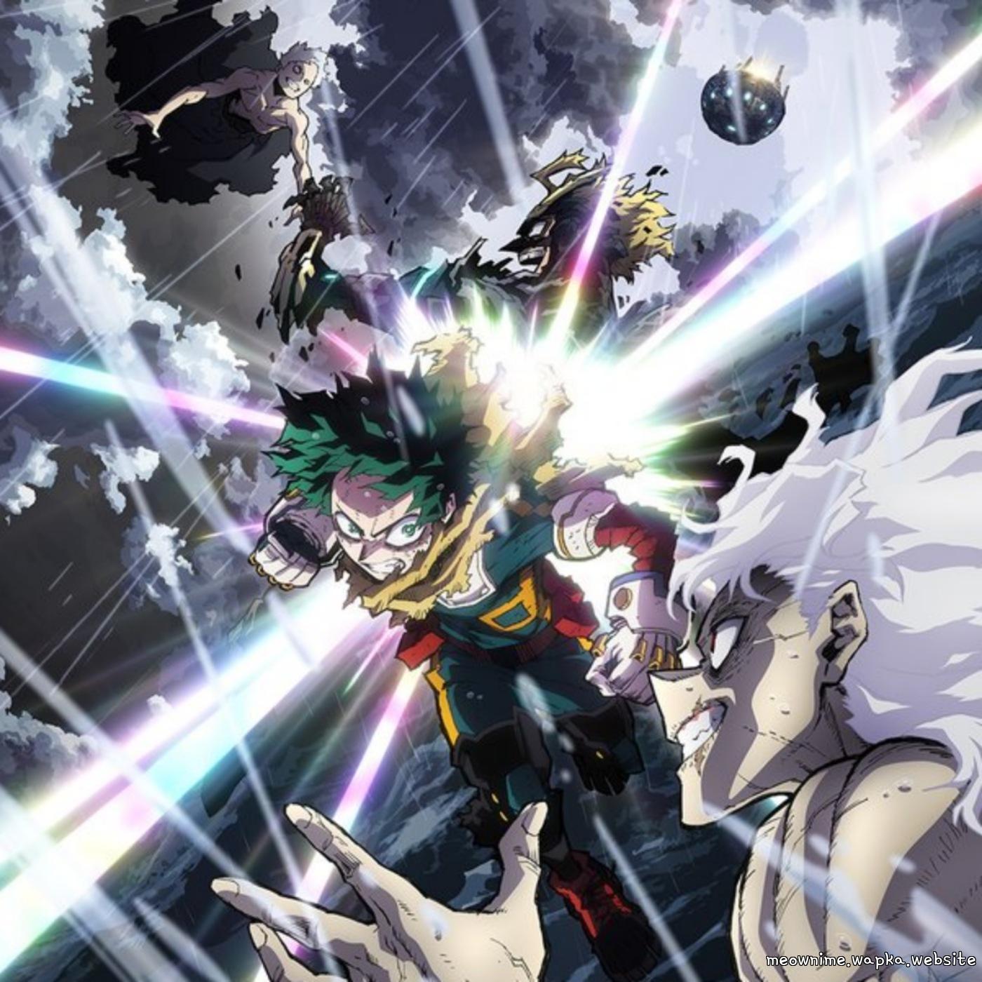 Cover album Opening Boku no Hero Academia: Final Season dari Porno Grafitti di Matikiri