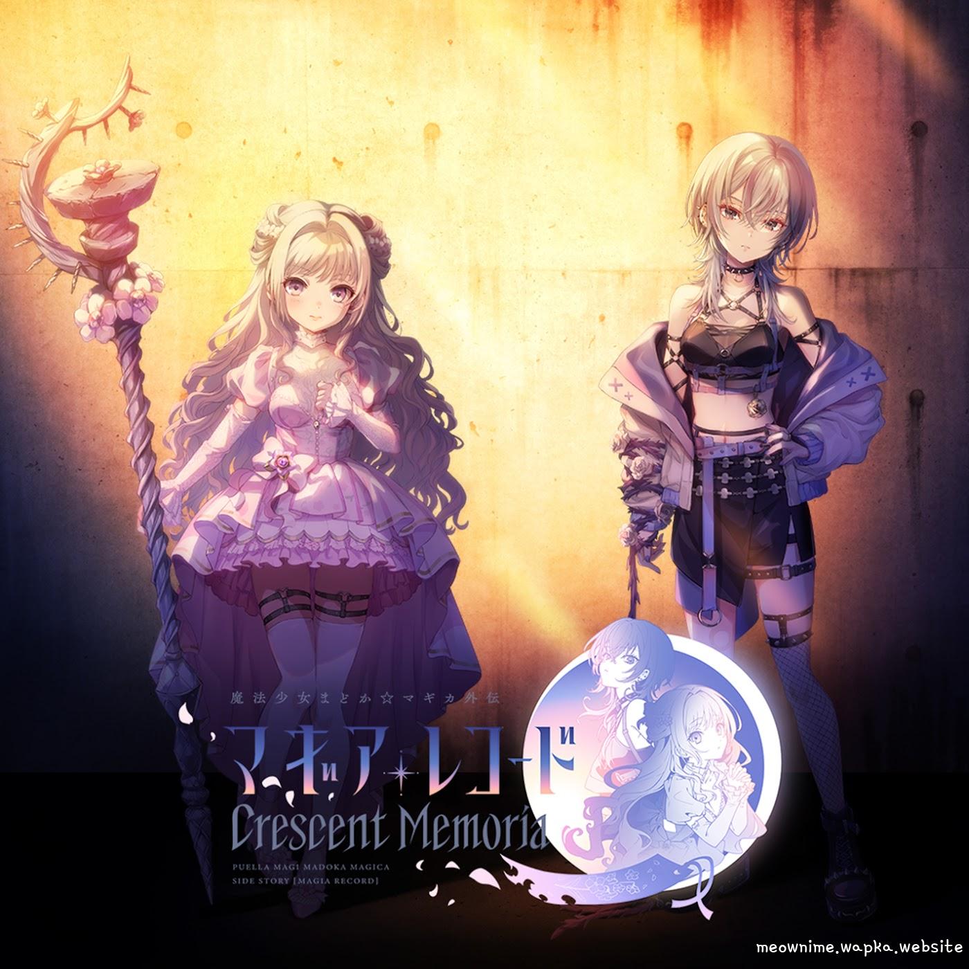 Cover album Magia Record: Mahou Shoujo Madoka☆Magica Gaiden Crescent Memoria Theme Song dari Sumire Yoake (CV: Miku Ito), Fuka Higure (CV: Moe Toyota) di Matikiri