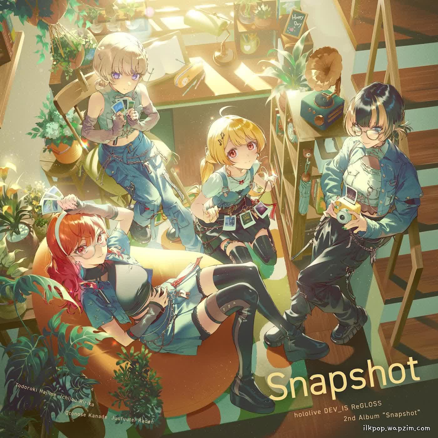 Cover album hololive IDOL PROJECT Theme Song dari ReGLOSS di Matikiri