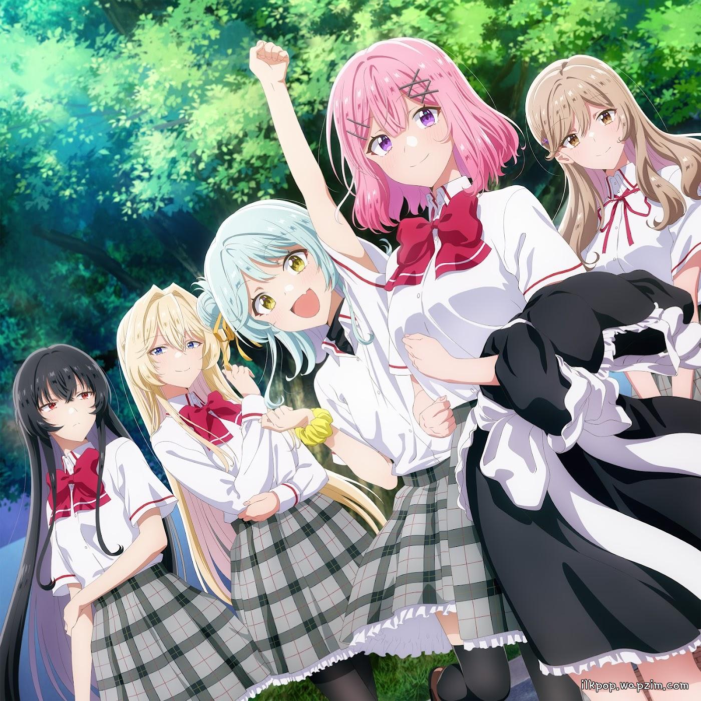 Cover album Watashi ga Koibito ni Nareru Wake Nai jan, Muri Muri! (※Muri ja Nakatta!?) ～Next Shine!～ Theme Song dari Renako Amaori (CV: Kanna Nakamura), Mai Ouzuka (CV: Saori Oonishi), Ajisai Sena (CV: Yukari Anzai), Satsuki Koto (CV: Kana Ichinose), Kaho Koyanagi (CV: Takako Tanaka) di Matikiri