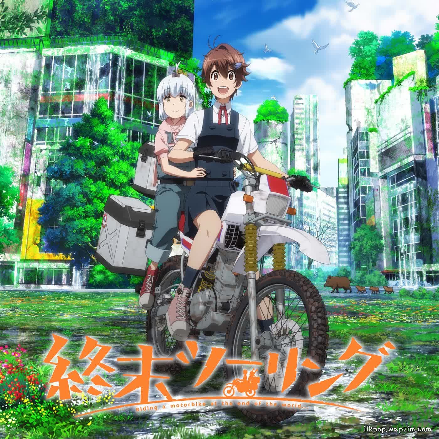 Cover album Shuumatsu Touring ED EP9 dari Kenichiro Suehiro, Luna Goami di Matikiri