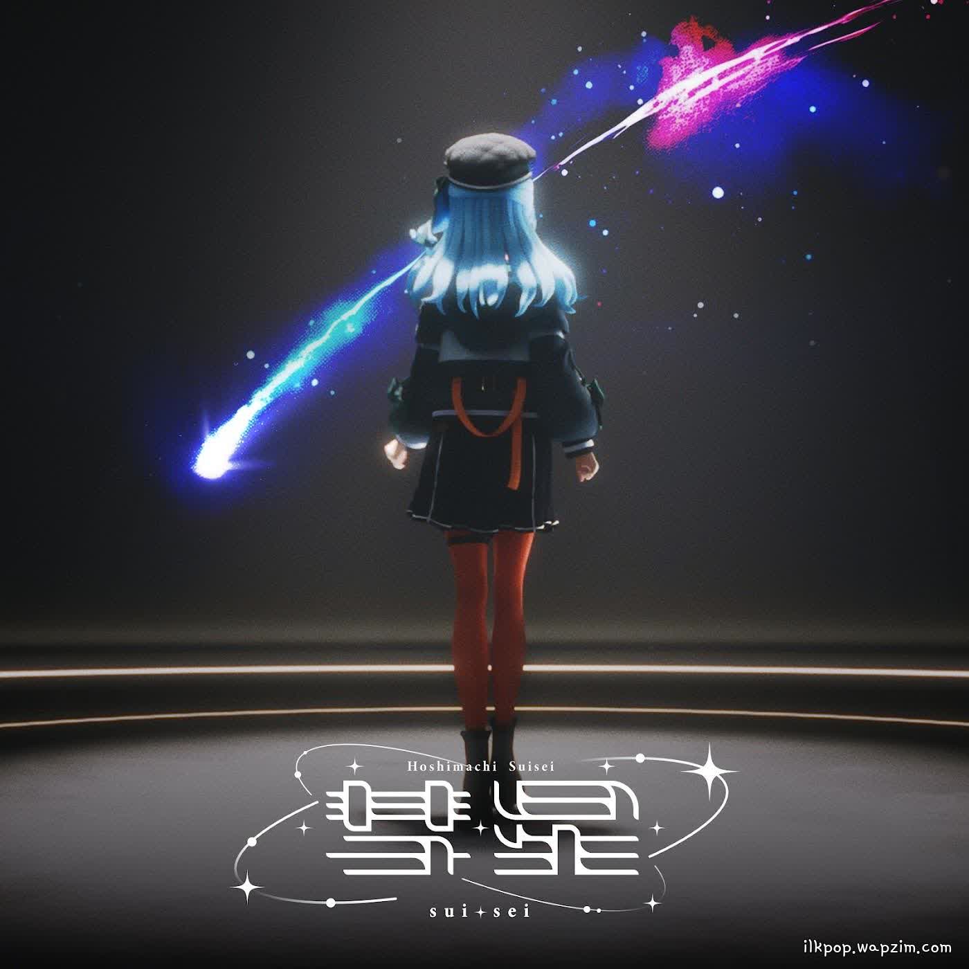 Cover album hololive IDOL PROJECT Theme Song dari Hoshimachi Suisei di Matikiri