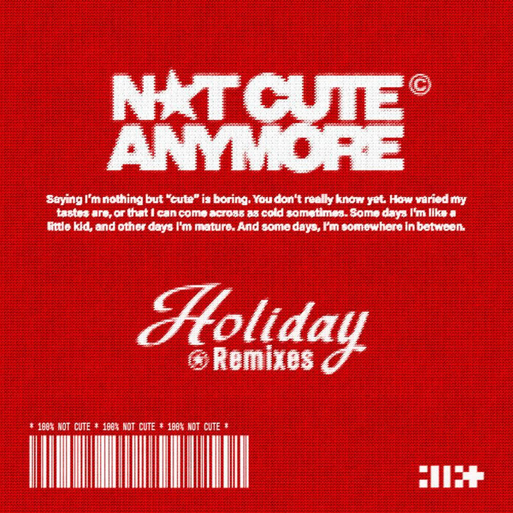 Cover album NOT CUTE ANYMORE (Holiday Remixes) dari ILLIT di Matikiri
