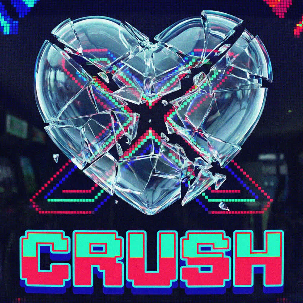Cover album Crush dari X Hearts di Matikiri