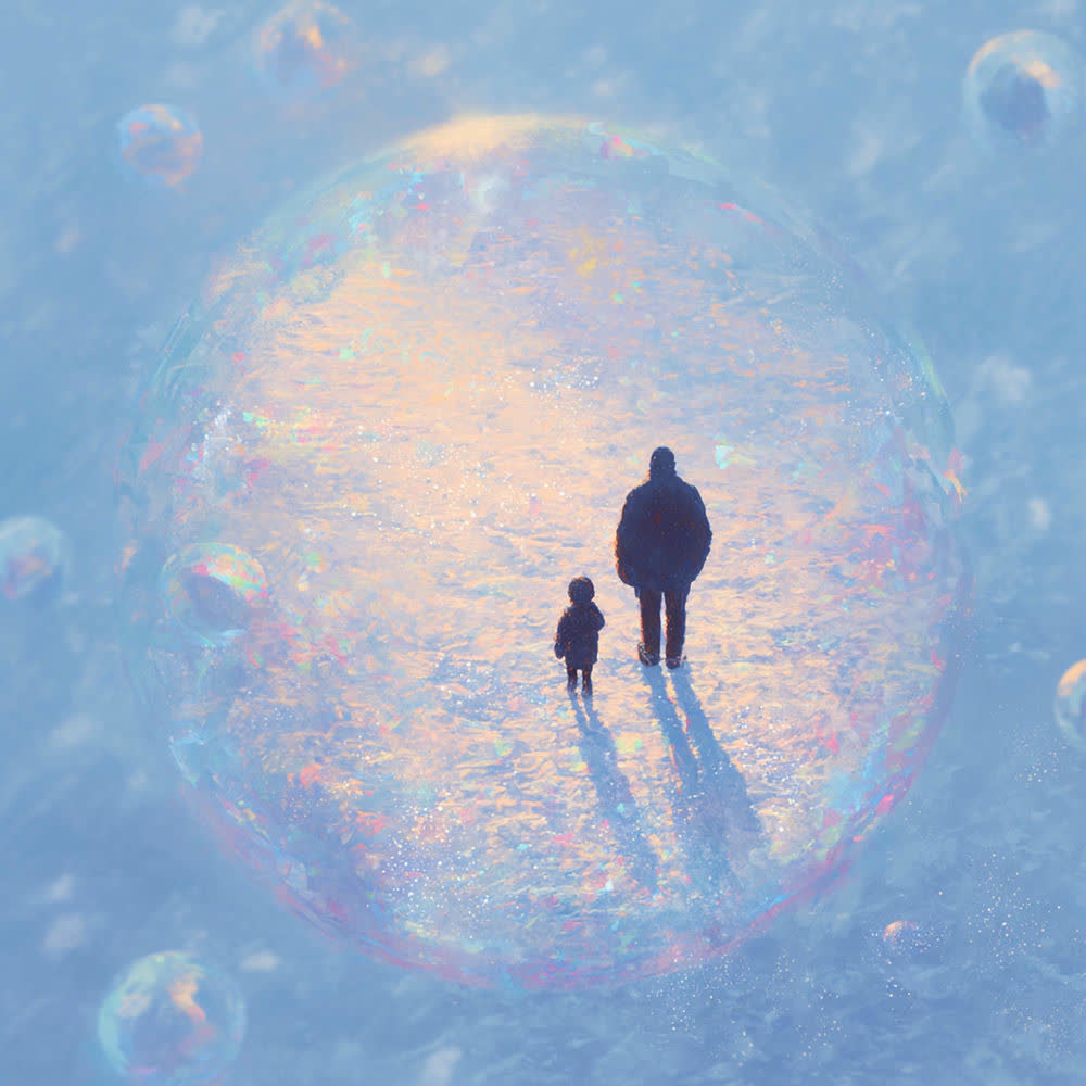 Cover album 등대 (Lighthouse) dari Utopi & Rubatov di Matikiri