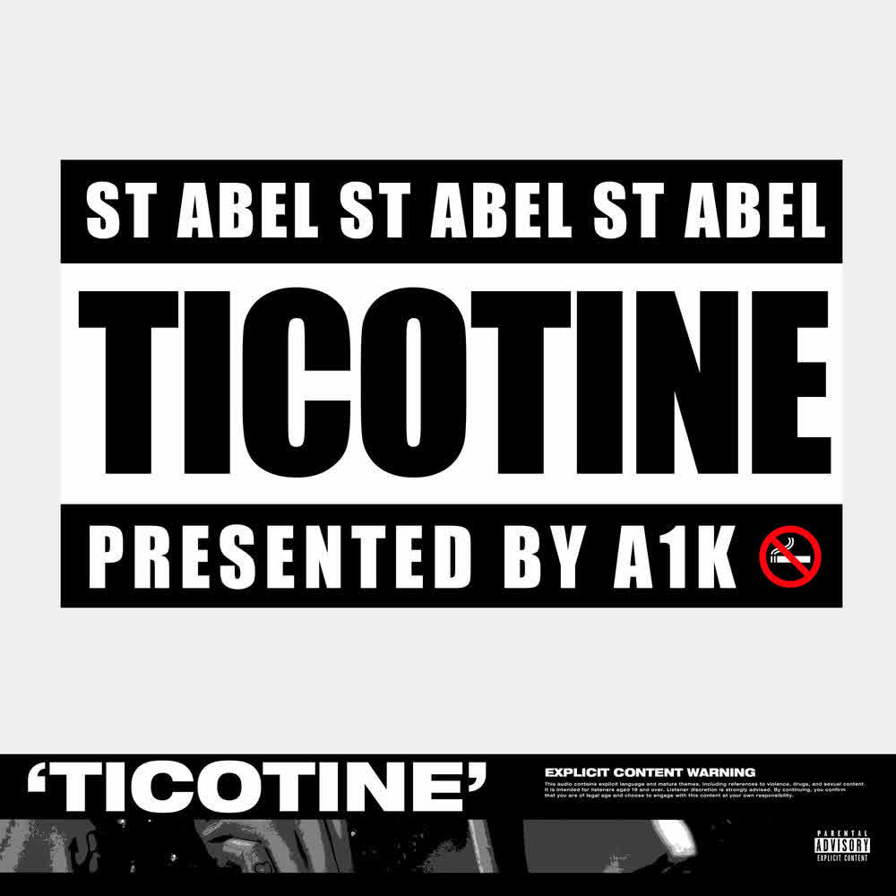 Cover album TICOTINE dari ST ABEL di Matikiri