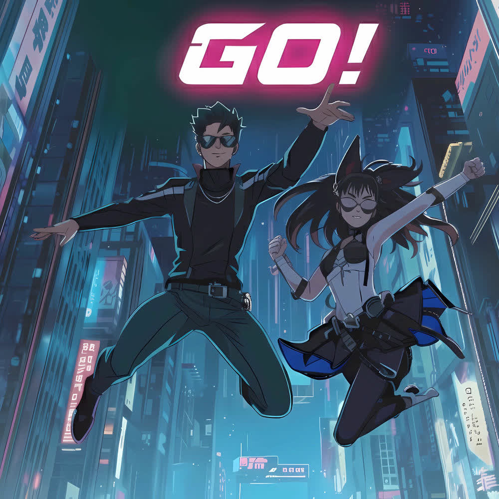 Cover AEILO - GO! Cover album GO! dari AEILO di Matikiri
