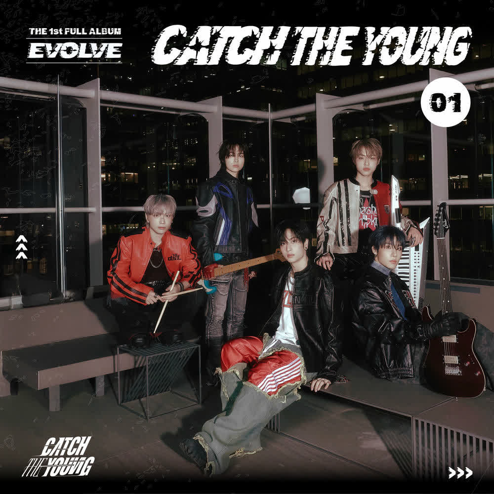 Cover album EVOLVE dari Catch The Young di Matikiri