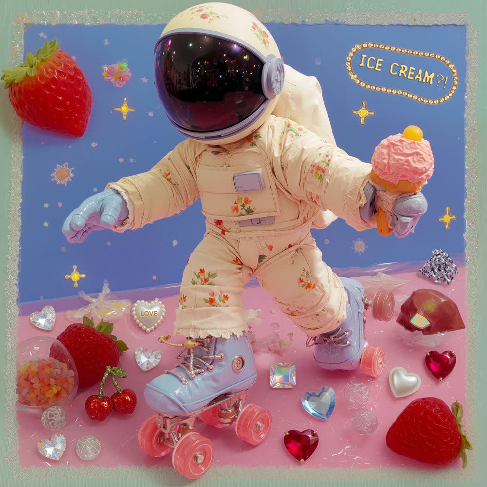 Cover album Ice Cream?! dari Hyobin di Matikiri
