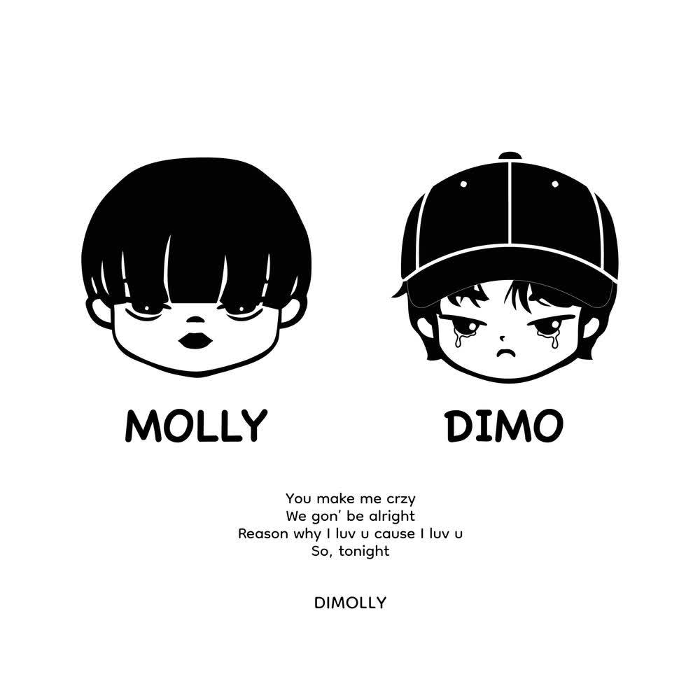 Cover Molly Yam & DIMO REX - 그니까 오늘 밤 (So, tonight) Cover album DIMOLLY dari Molly Yam & DIMO REX di Matikiri