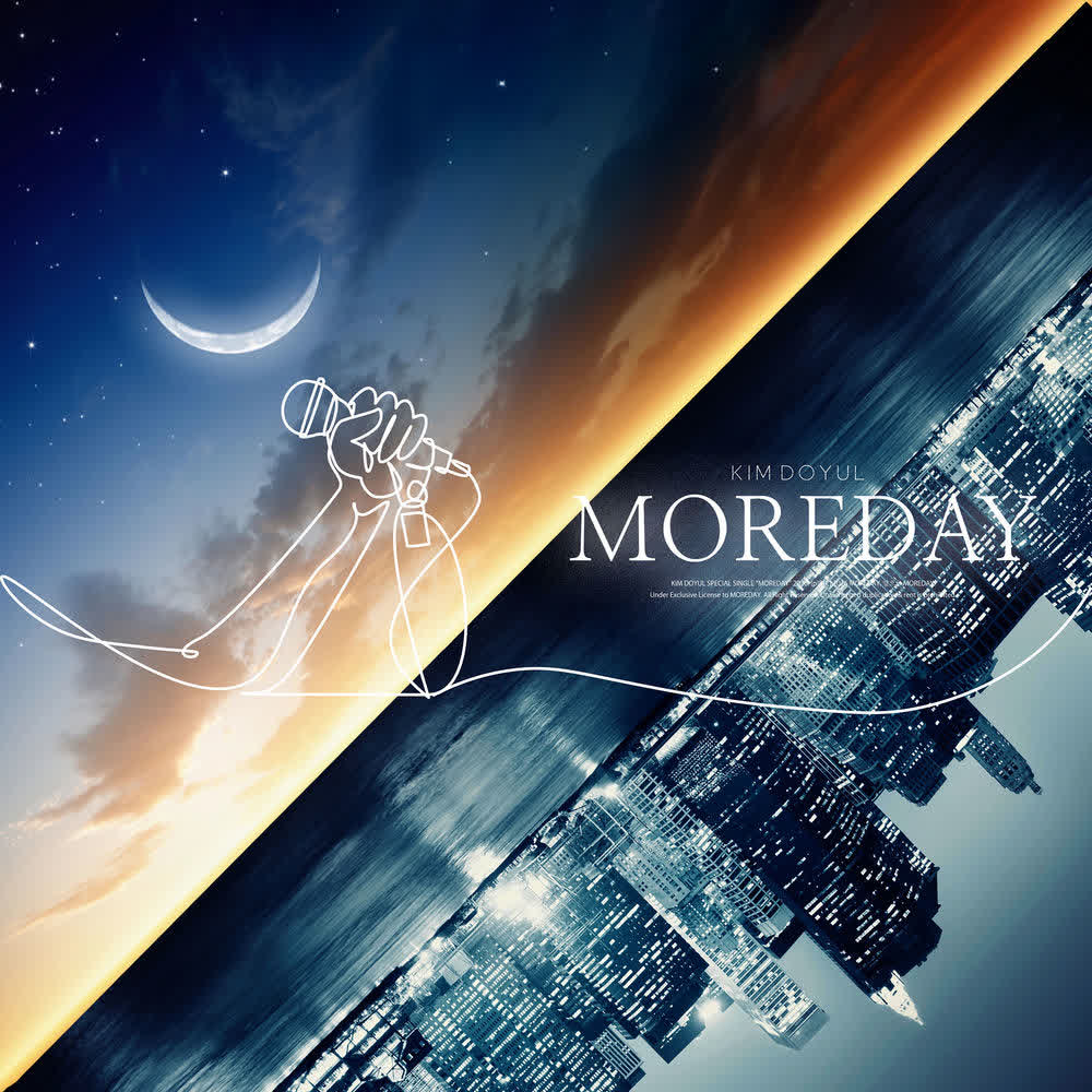 Cover album MOREDAY dari Kim Doyul di Matikiri