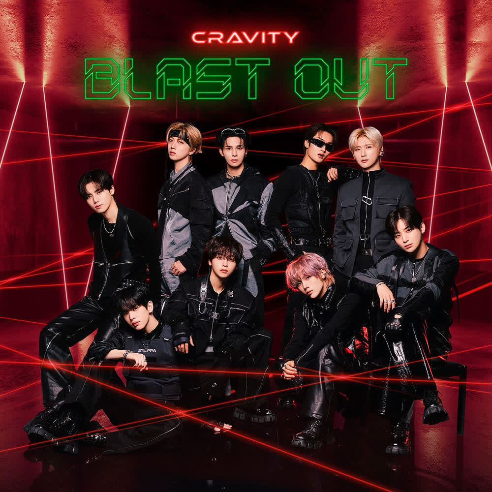 Cover album BLAST OUT dari CRAVITY di Matikiri