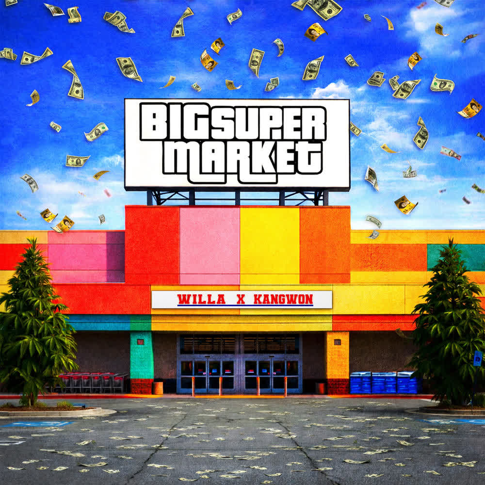 Cover album BIGSUPERMARKET dari WILLA & Kangwon di Matikiri