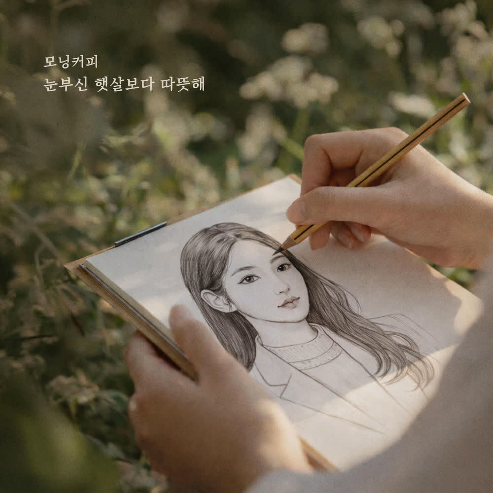 Cover album 눈부신 햇살보다 따뜻해 (Warmer Than Sunshine) dari Morning Coffee di Matikiri
