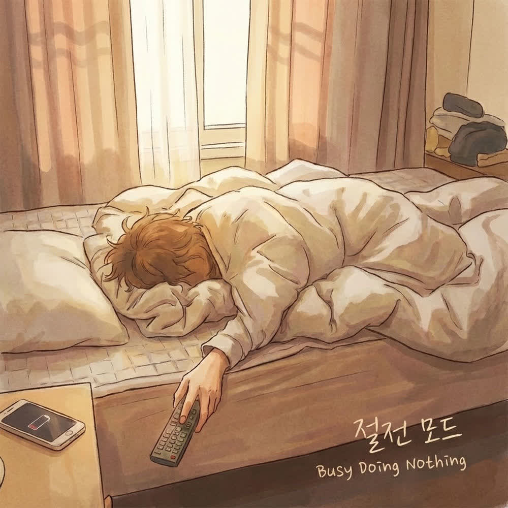 Cover album 절전모드 (Busy Doing Nothing) dari Pre’Melo di Matikiri