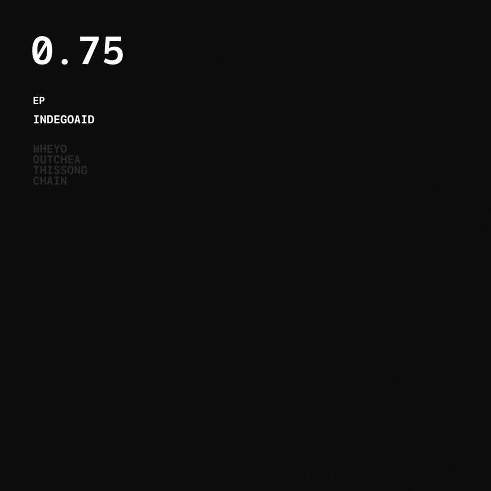 Cover album 0.75 dari INDEGOAID di Matikiri