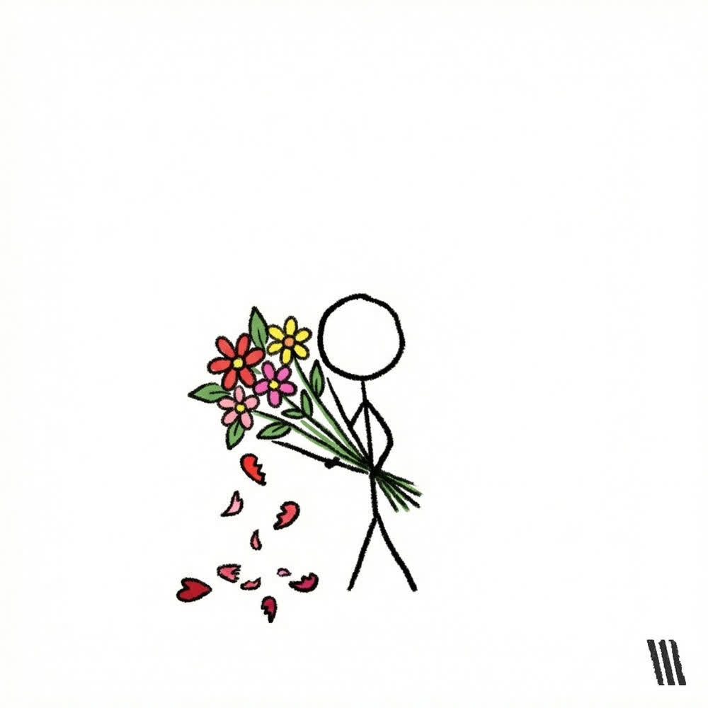 Cover KURO - 후회 비슷한 거라도 (Late bloom) Cover album 후회 비슷한 거라도 (Late bloom) dari KURO di Matikiri