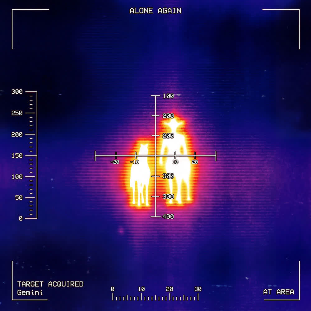 Cover album AA (Alone Again) dari Gemini di Matikiri