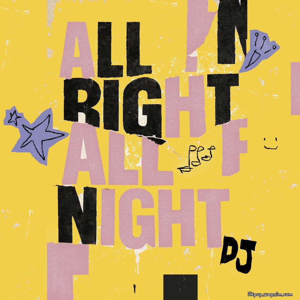 Cover album All right All night dari AYA MUH di Matikiri