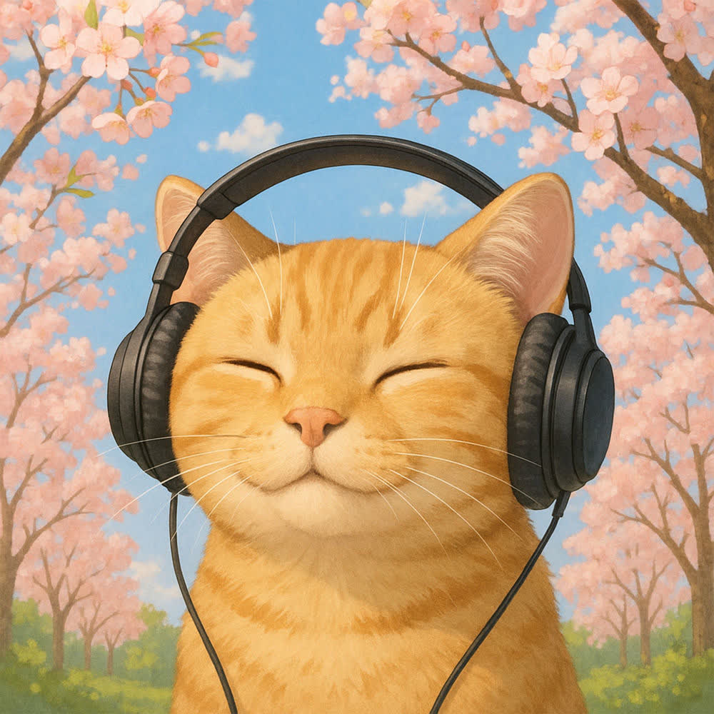 Cover 냥아치 - 화창한 봄날 (a sunny spring day) Cover album 화창한 봄날 (a sunny spring day) dari 냥아치 di Matikiri
