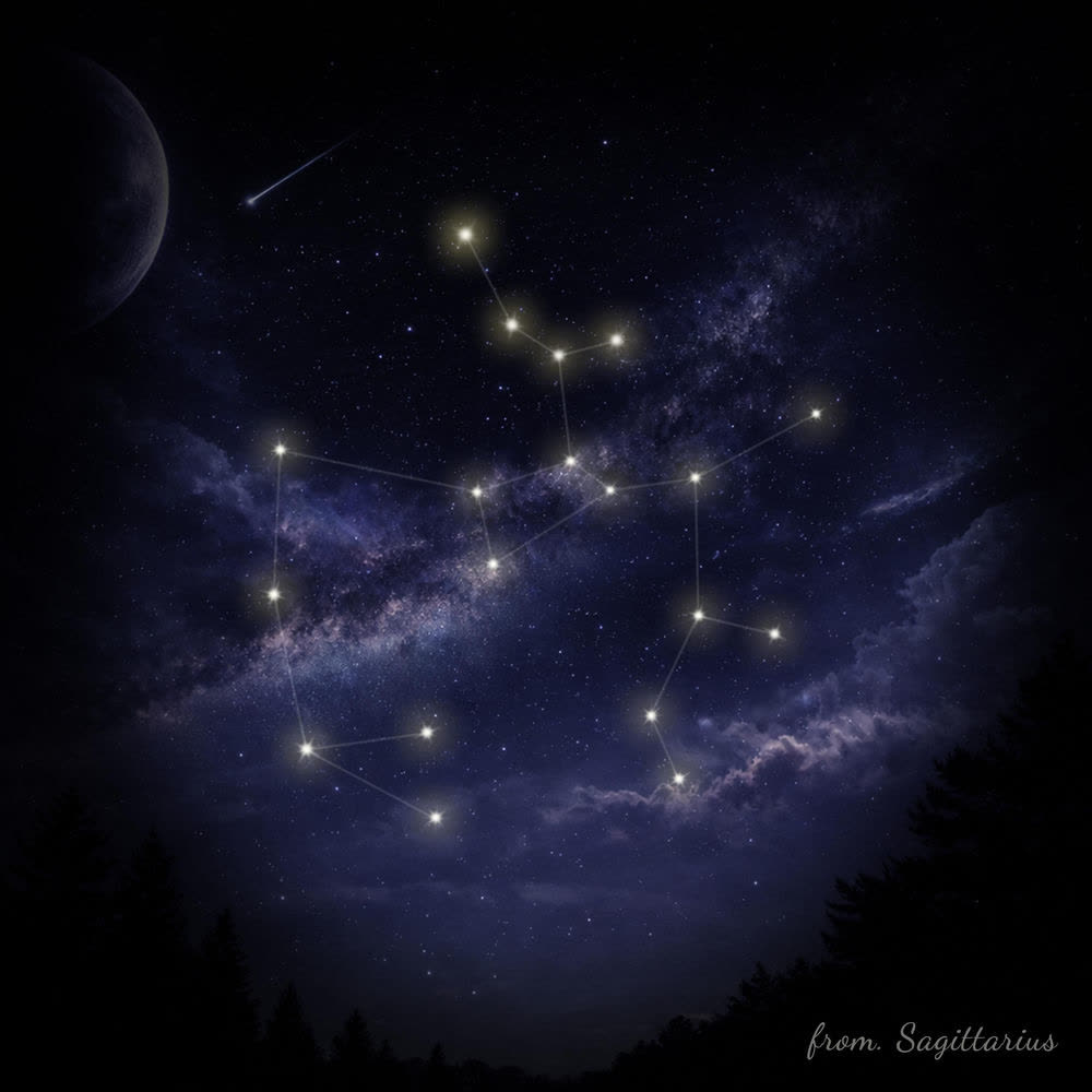 Cover album from. Sagittarius dari Jinsol di Matikiri