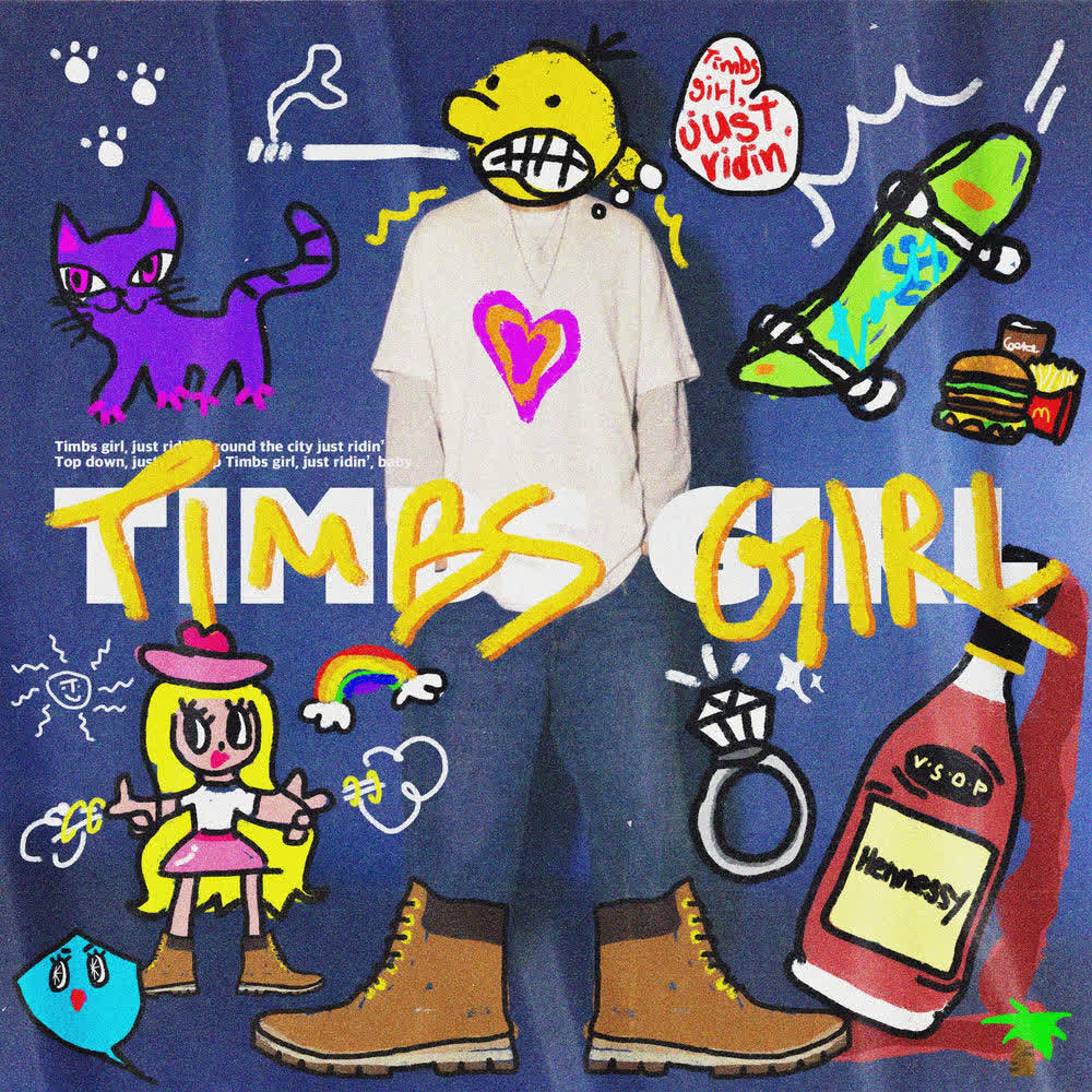 Cover album Timbs Girl (Feat. 24Chill) dari STEEPY di Matikiri