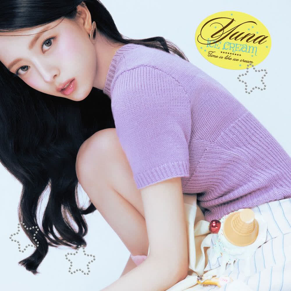 Cover album Ice Cream dari YUNA (ITZY) di Matikiri